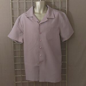 ST. PATRICK SHORT SLEEVE CAMP COLLAR CASUAL SHIRT.